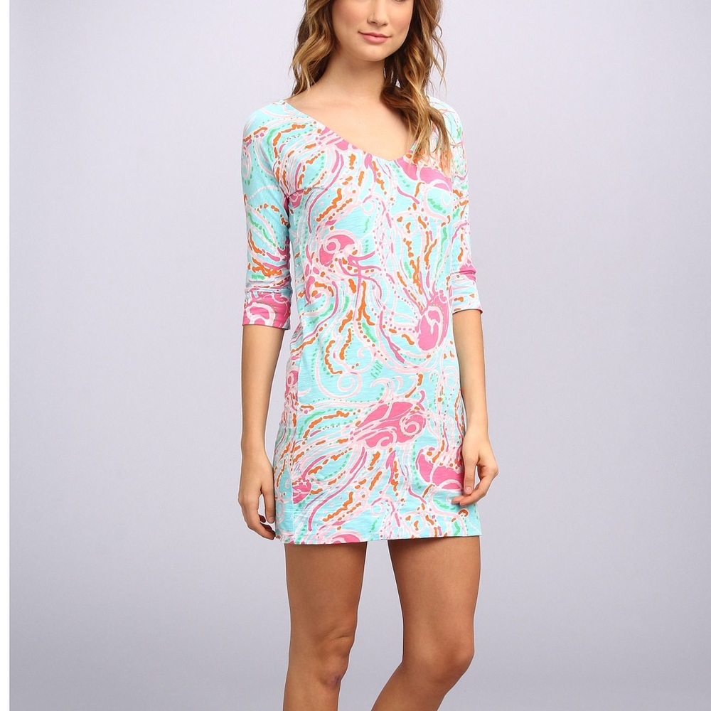 Lilly Pulitzer Eliza Jellies BeJamin T shirt Dress